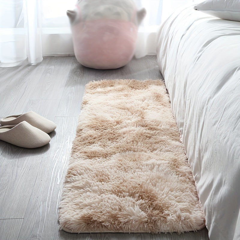 Shaggy Area Rug Soft Plush Rug Bedside Rugs Home Decor Non Slip Washable Carpet
