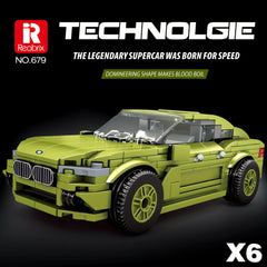 Reobrix Creative Assembly Building Blocks Lifelike Display Toy