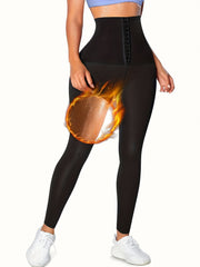 Sauna Body Shaper Leggings for Women with Tummy Control