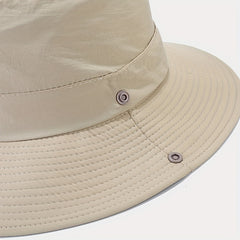Unisex Sunshade Bucket Hat Quick Dry Sun Hat for Outdoor Travel