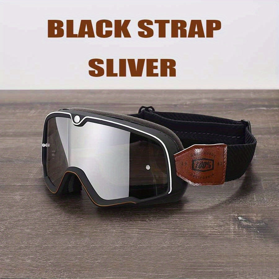 Men's Retro Goggles Motorcycle Off road Riding Goggles