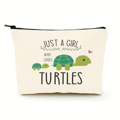 Sea Turtle Makeup Bag - Funny Birthday and Christmas Gift Idea