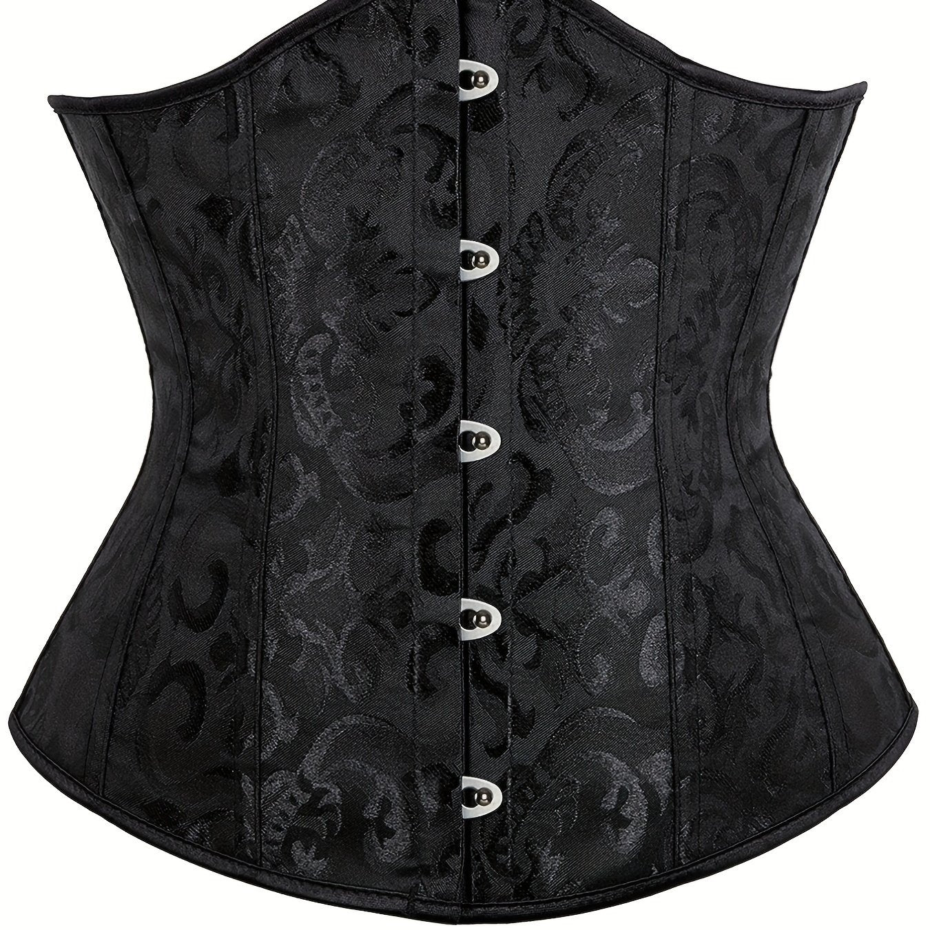 Strapless Corset Bustier Tummy Control Lace Up Body Shaper