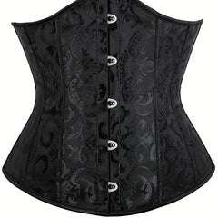 Strapless Corset Bustier Tummy Control Lace Up Body Shaper