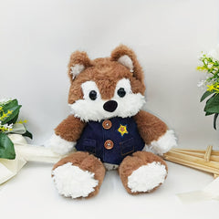 Husky Plush Toy Dog Doll for Dress up Decoration