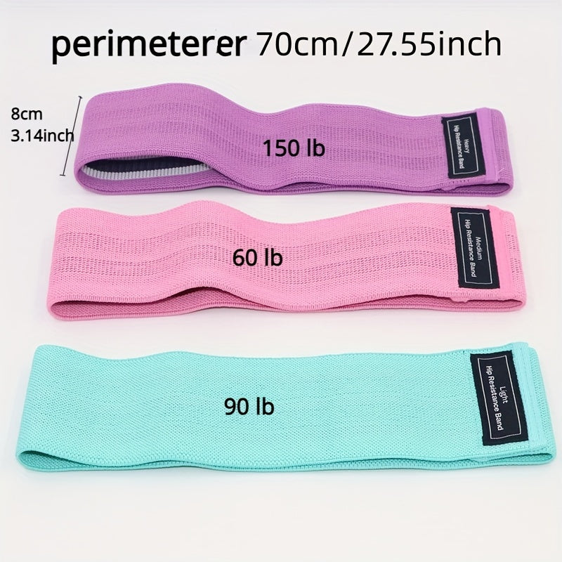Leg and Hip Resistance Bands for Home and Gym