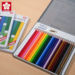 Sakura Professional Artist Drawing Pencils Set 18 Colors