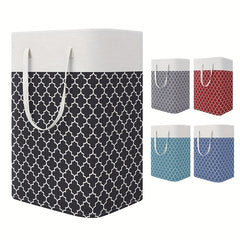 Large Capacity Dirty Clothes Basket Cotton Linen Fabric Toy Storage