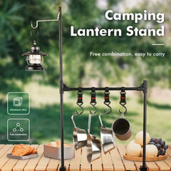 Aluminum Alloy Folding Hanging Rack for Outdoor Camping