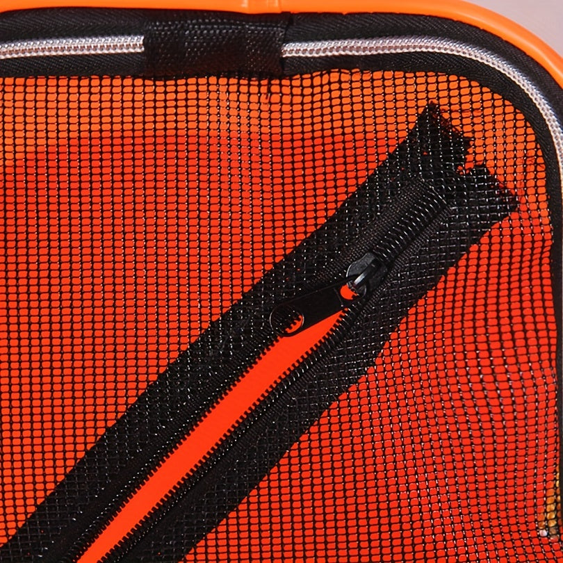 Portable Folding Fishing Bucket Hanging Rope Square Fishing Barrel