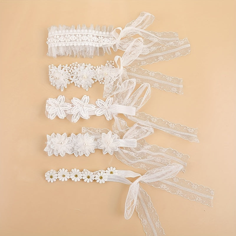 Lace Headband Flower Hair Bands for Baby Girl