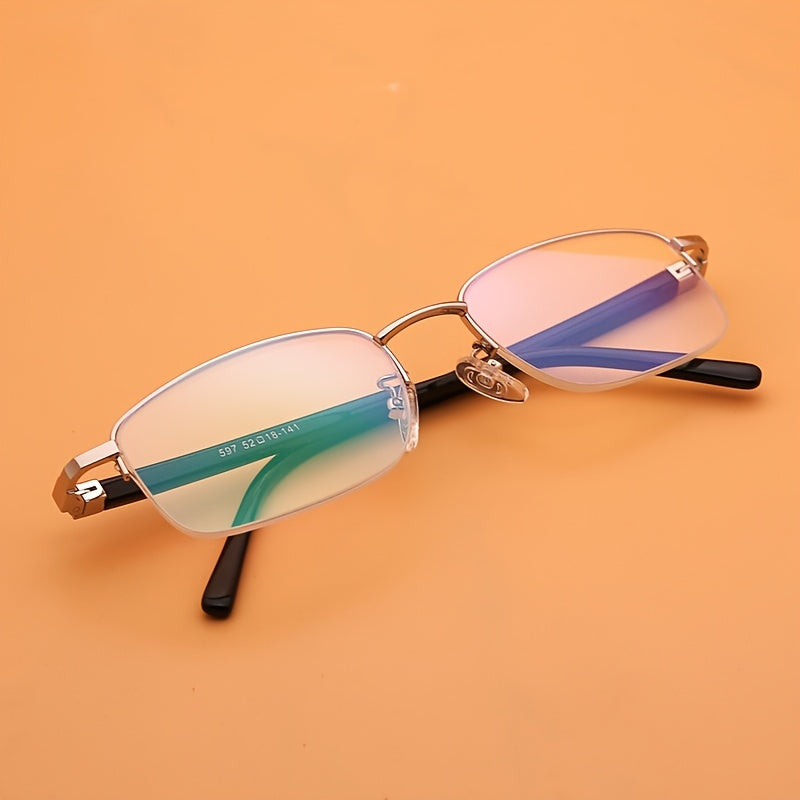 Portable Anti Light Men's Reading Glasses HD Coating