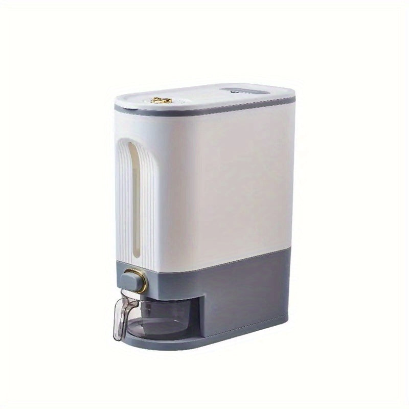 Large Capacity Clear Rice Bucket Airtight Storage Container