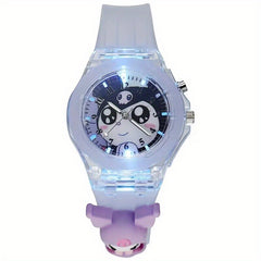 Silicone LED Cartoon Animation Kids Watch Quartz Watch