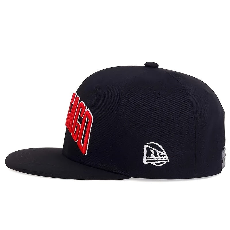 CHICAGO Embroidery Football Baseball Cap Hip Hop Cap Sport Snapback Cap