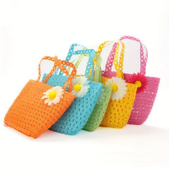 Girls' Sun Hat and Bag Set for Summer Fun
