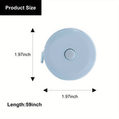 6 Pack Body Size Retractable Tape Measure 60 Inches
