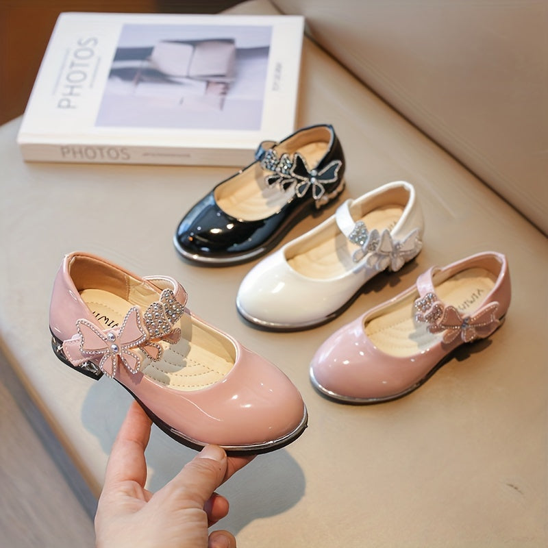 Butterfly Flat Shoes For Girls Comfortable Lightweight Walking Shoes