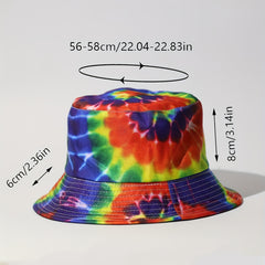 Abstract Pattern Bucket Hat Sun Protection Hat