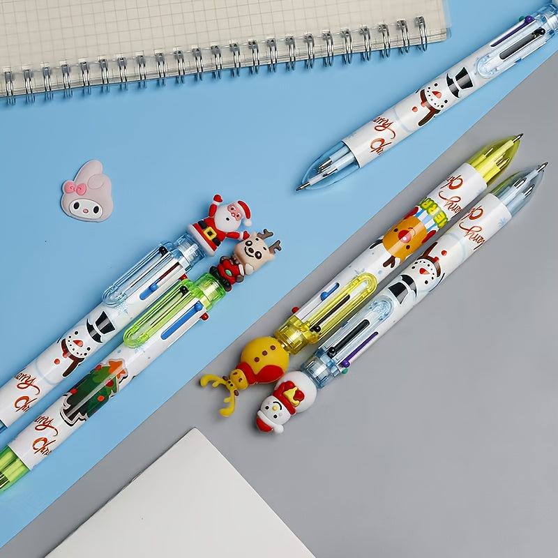 6 in 1 Colorful Water Pen Christmas Gift Festive Holiday