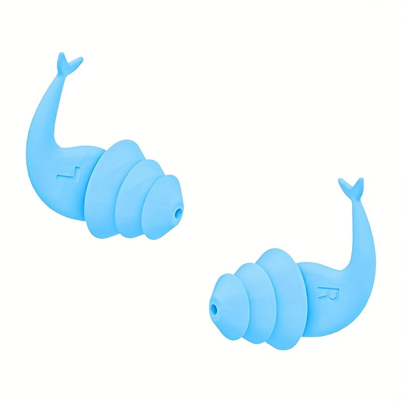 Waterproof Silicone Non Slip Earplugs for Swimming