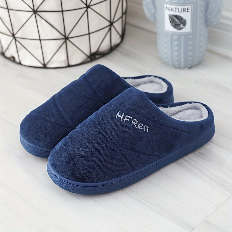 Unisex Warm House Shoes Comfy Non Slip Home Shoes Winter