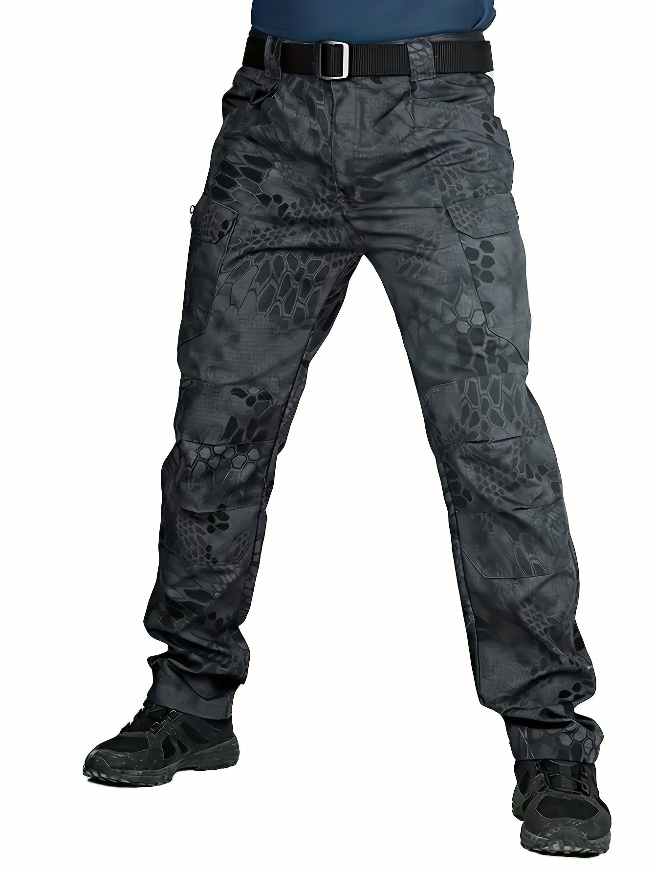 Men's Waterproof Tactical Pants Combat Cargo Pants Outdoor