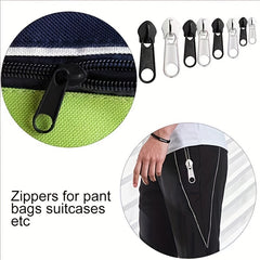 85pcs Nylon Zipper Repair Kit Replacement Slider Zipper Bottom Stop End Fix