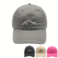 Embroidered Soft Cotton Adventure Hat for Outdoor Activities