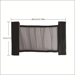 Car Back Rear Mesh Trunk Seat Elastic String Net Magic Sticker Universal Storage