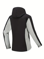 Warm Waterproof Windproof Hooded Ski Coat Women's Outdoor Clothing