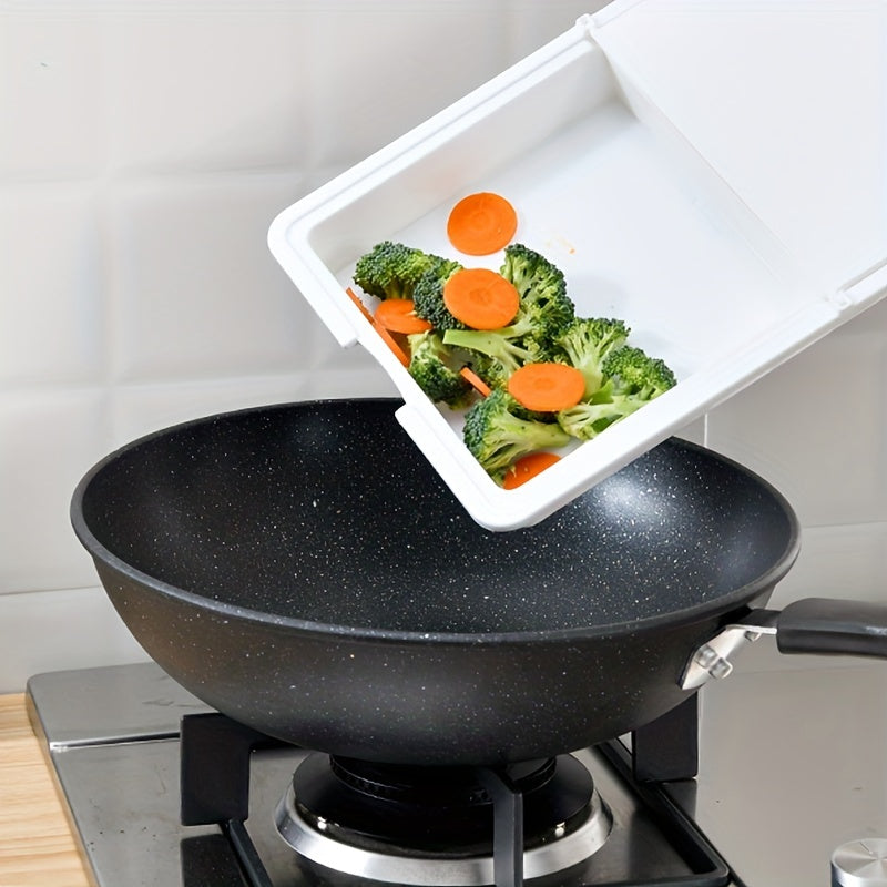 3 in 1 Plastic Chopping Board with Storage Organizer