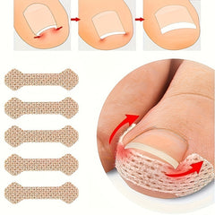 10pcs Nail Patch Toe Protection Sheet