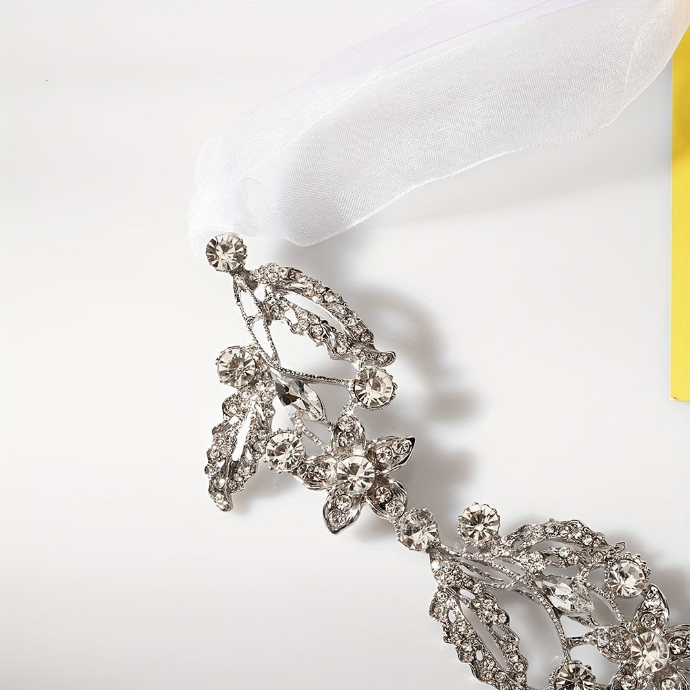 Bridal Head Chain Wedding Dress Accessories Rhinestone Banquet Headwear