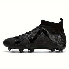 Boys High Top Football Cleat With Spikes Non Slip