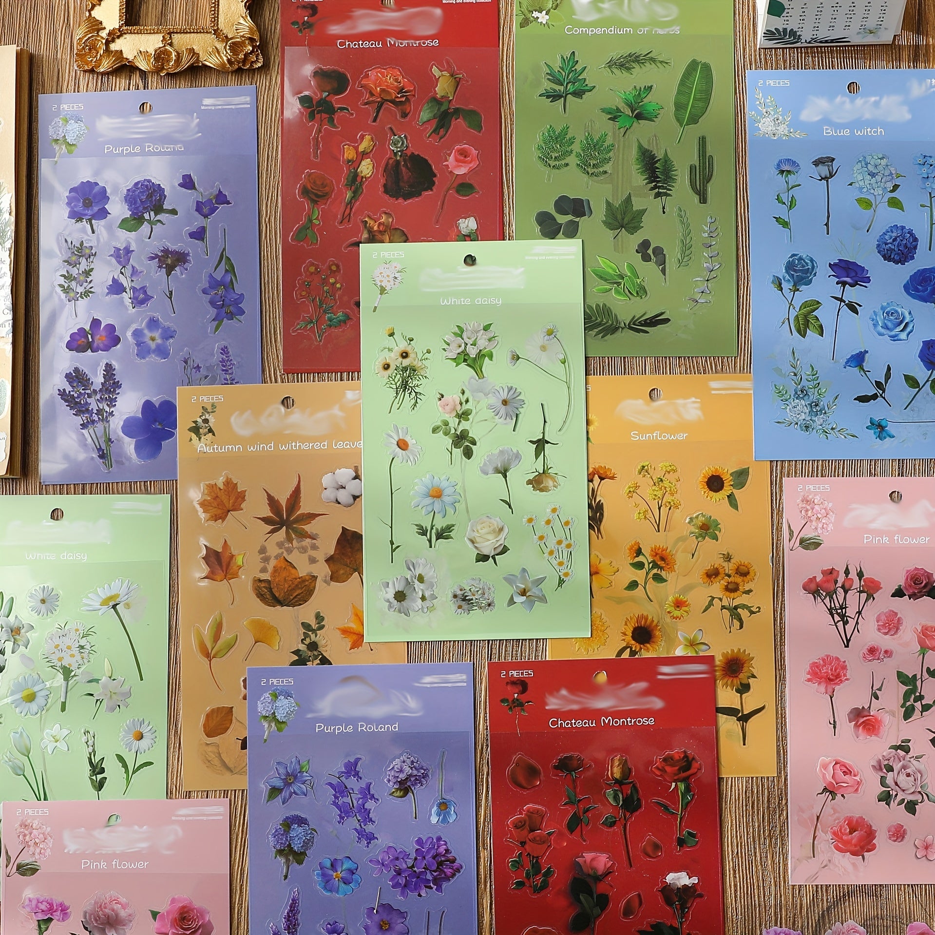 Waterproof PVC Sticker Paper for Journal Diary Mobile Phone Case