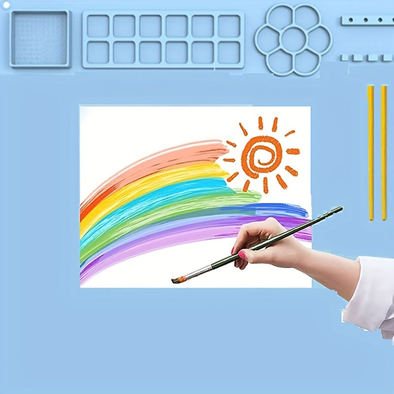 Silicone Painting Mat DIY Graffiti Clay Painting Mat