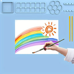 Silicone Painting Mat DIY Graffiti Clay Painting Mat