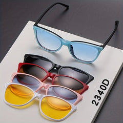 Dazzling Magnetic Clip Polarizing Sunglasses Cover