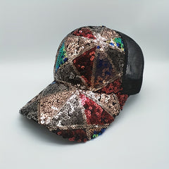 Colorful Peaked Cap Breathable Baseball Cap Sunshade Hat