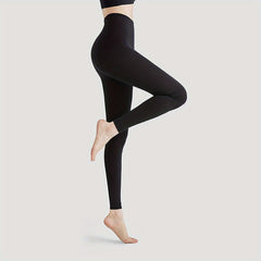 2 Pack Opaque High Waist Slim Pantyhose Women's Stockings