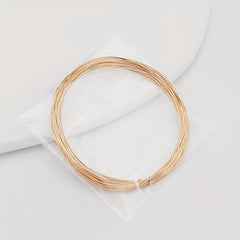 100m 14K Real Plated Copper Wire for Jewelry Making Supplies