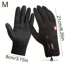 Winter Windproof Warm Gloves Non-slip Waterproof Touch Screen Motorcycle