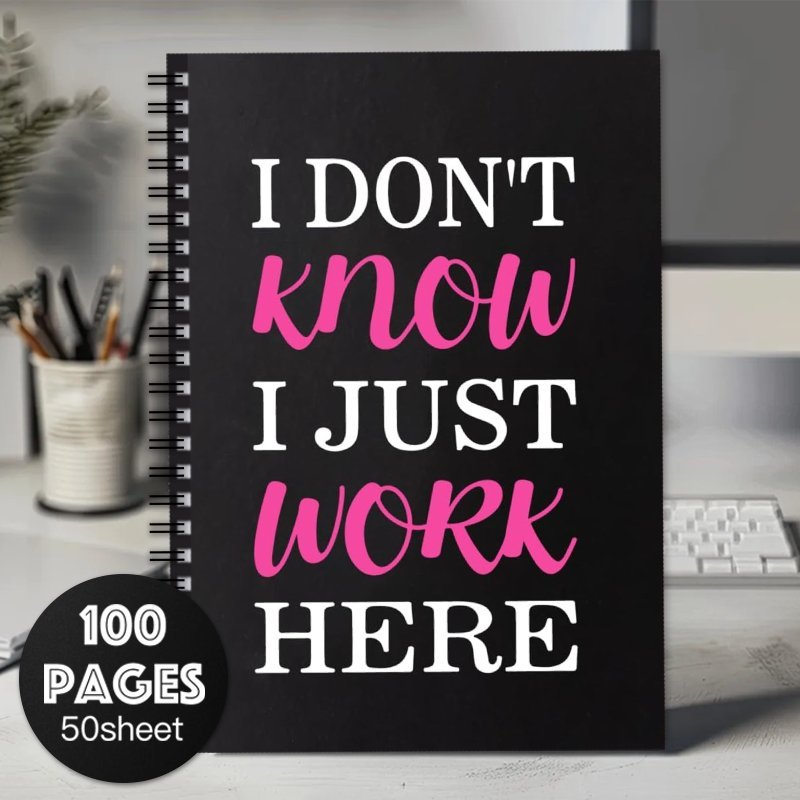 Spiral Notebook Diary 1pc 100 Pages 50sheets Office & School Supplies