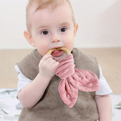 Baby Teething Chewer Sleep Soothing Towel 100% Cotton Zero Formaldehyde