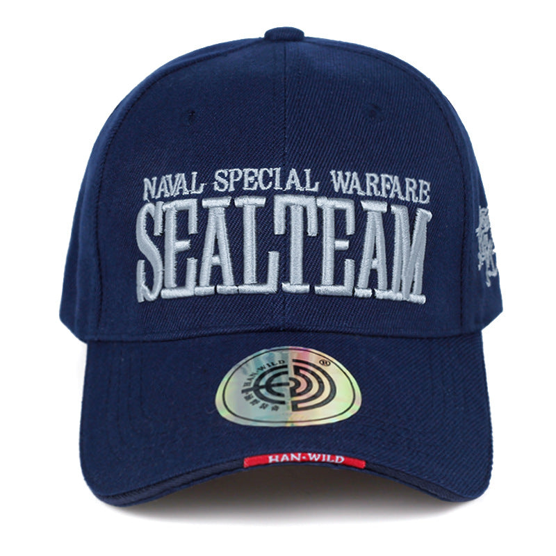 Embroidered Alphabet Baseball Cap Outdoor Cap