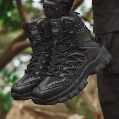 Men's Zipper Tactical Boots for Adventure