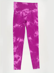 Tie Dye Seamless Yoga Pants High Stretch Leggings