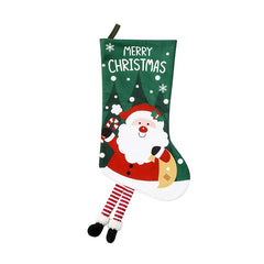 Christmas Gift Socks Hanging Decoration Gift Bag Home Decor Supplies