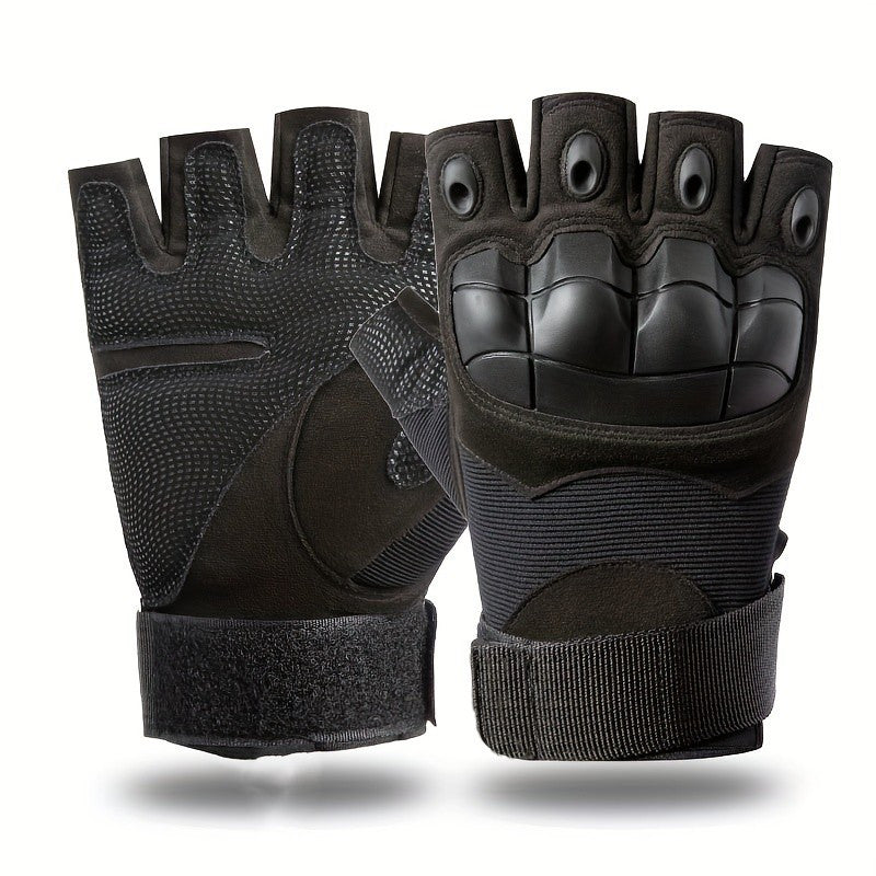 Tactical Half Finger Gloves for Outdoor Air Gun Climbing Combat